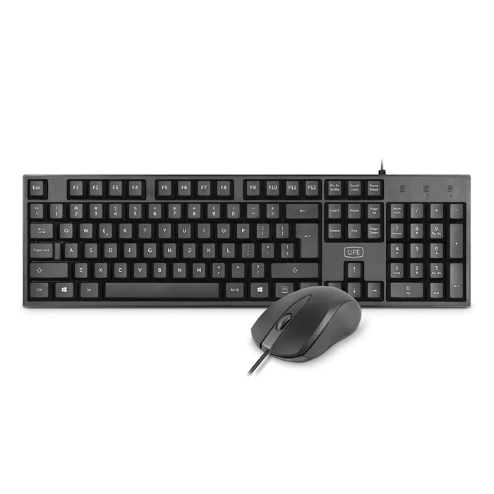 Teclado + Rato 1Life fio